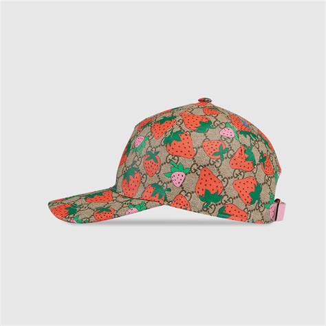 gucci strawberry cap|gucci hats and gloves.